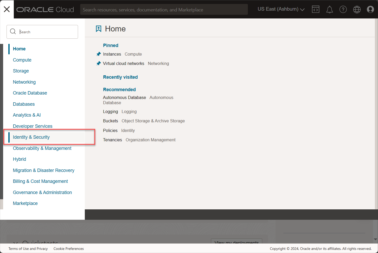Identity and Security Identity and Security