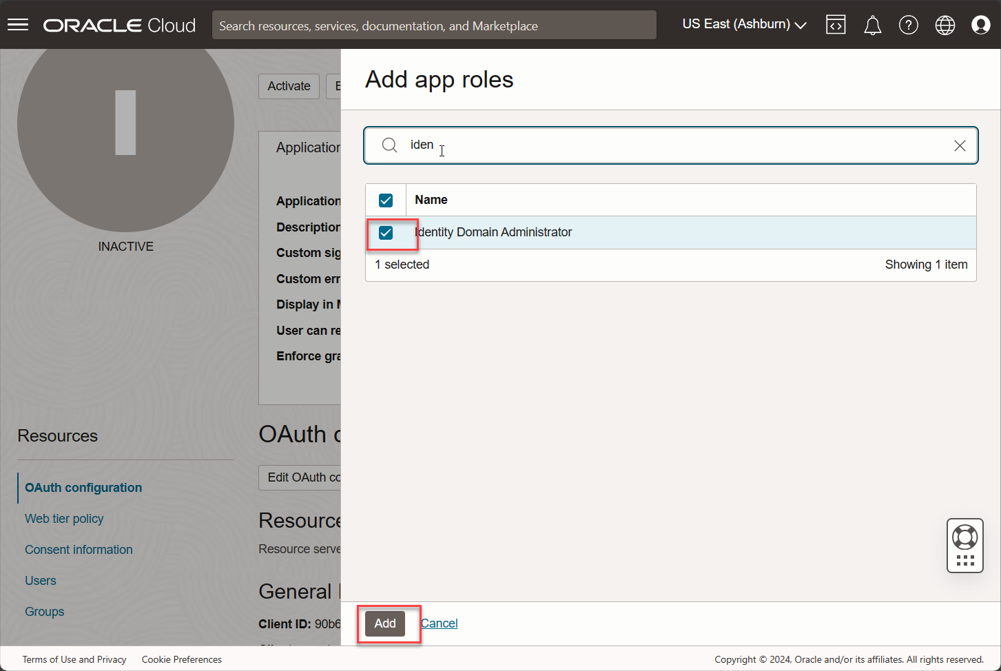 Administrator role Administrator role