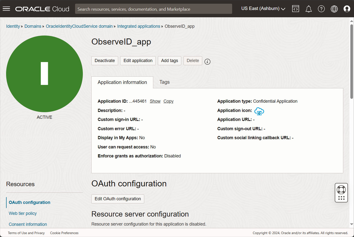 Application is activated Application is activated