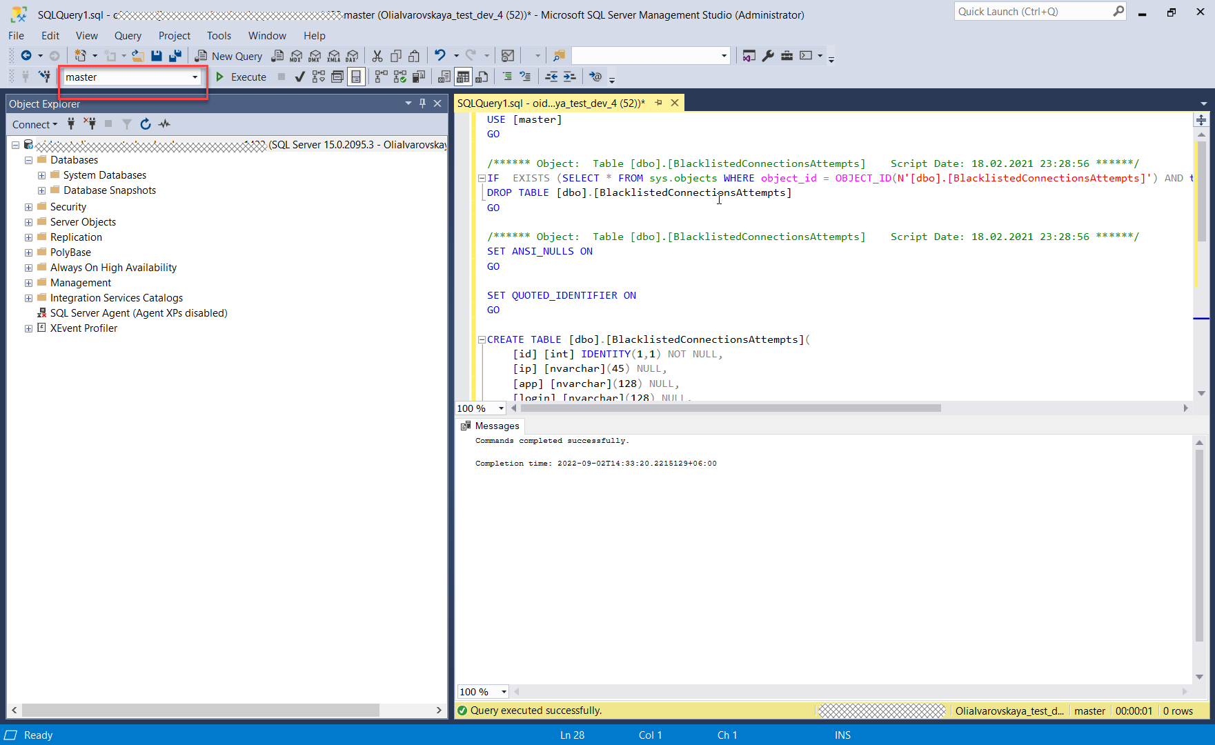 BlacklistedConnectionsAttempts script