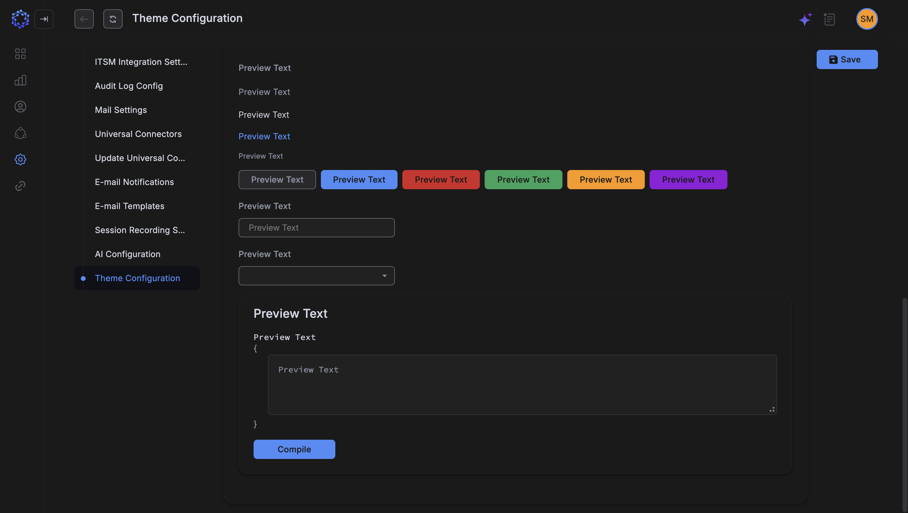 Support for Light and Dark Modes