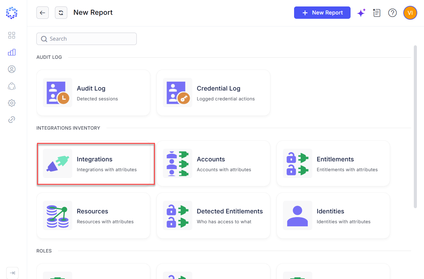 New Integrations report