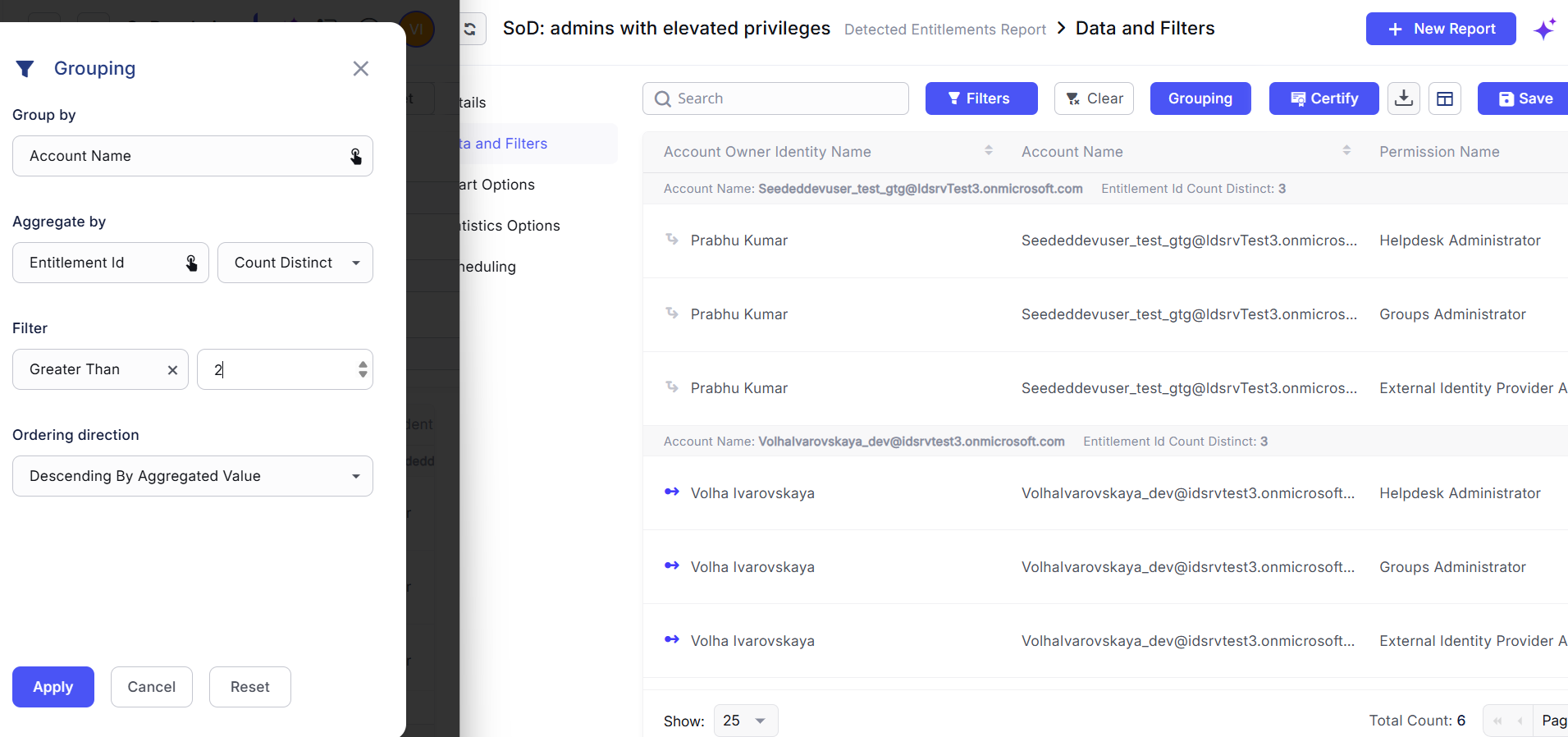 Grouping records in Analytics