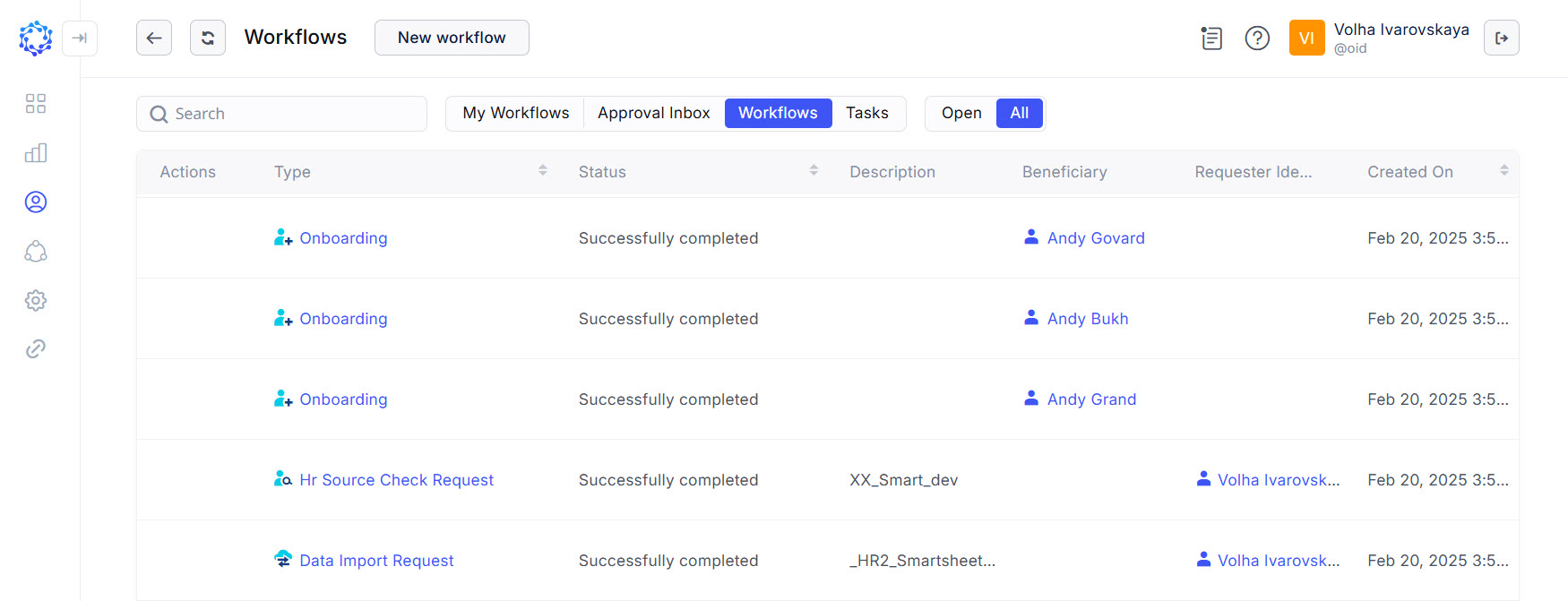 One HR Source Check created multiple Onboarding workflows